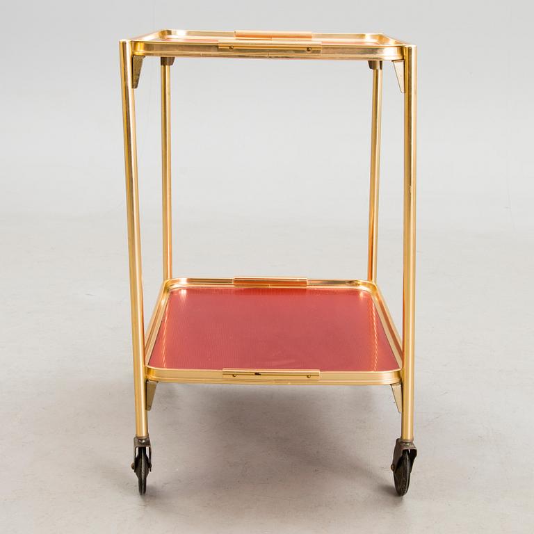 A tea trolley, Woodmet Limited, England mid-20th Century.