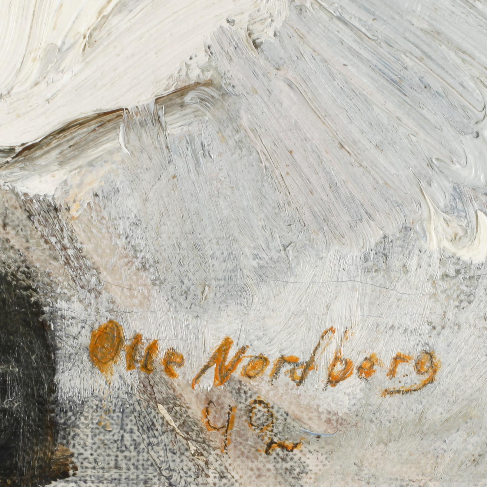 OLLE NORDBERG, olja på duk, signerad och daterad (19)42.