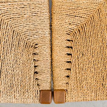 a set of 10 chairs by Gemla around the middle of the 20th century.