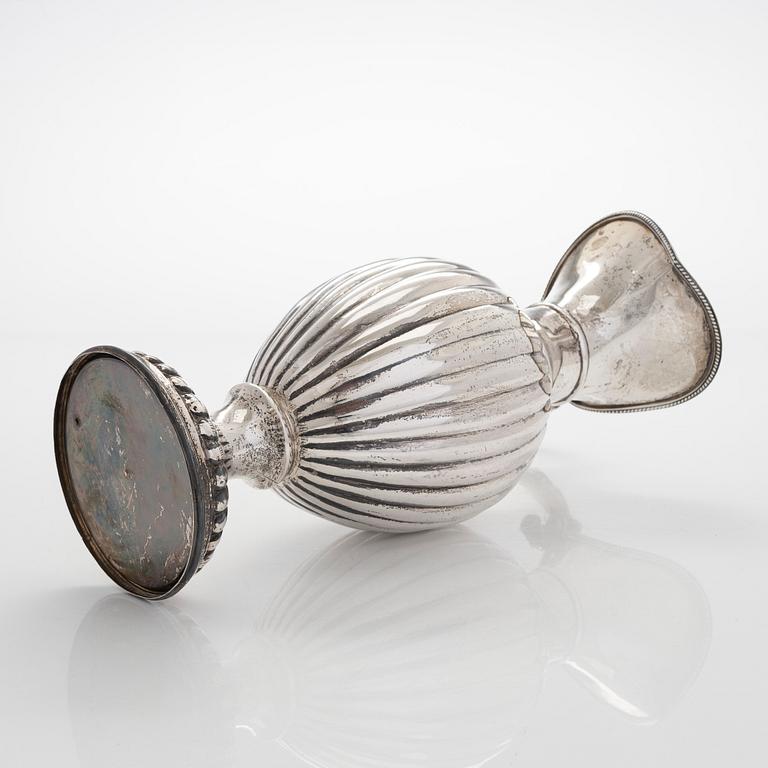 A Spanish silver ewer, 20th century.