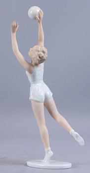 FIGURIN, porslin, Wallendorf.
