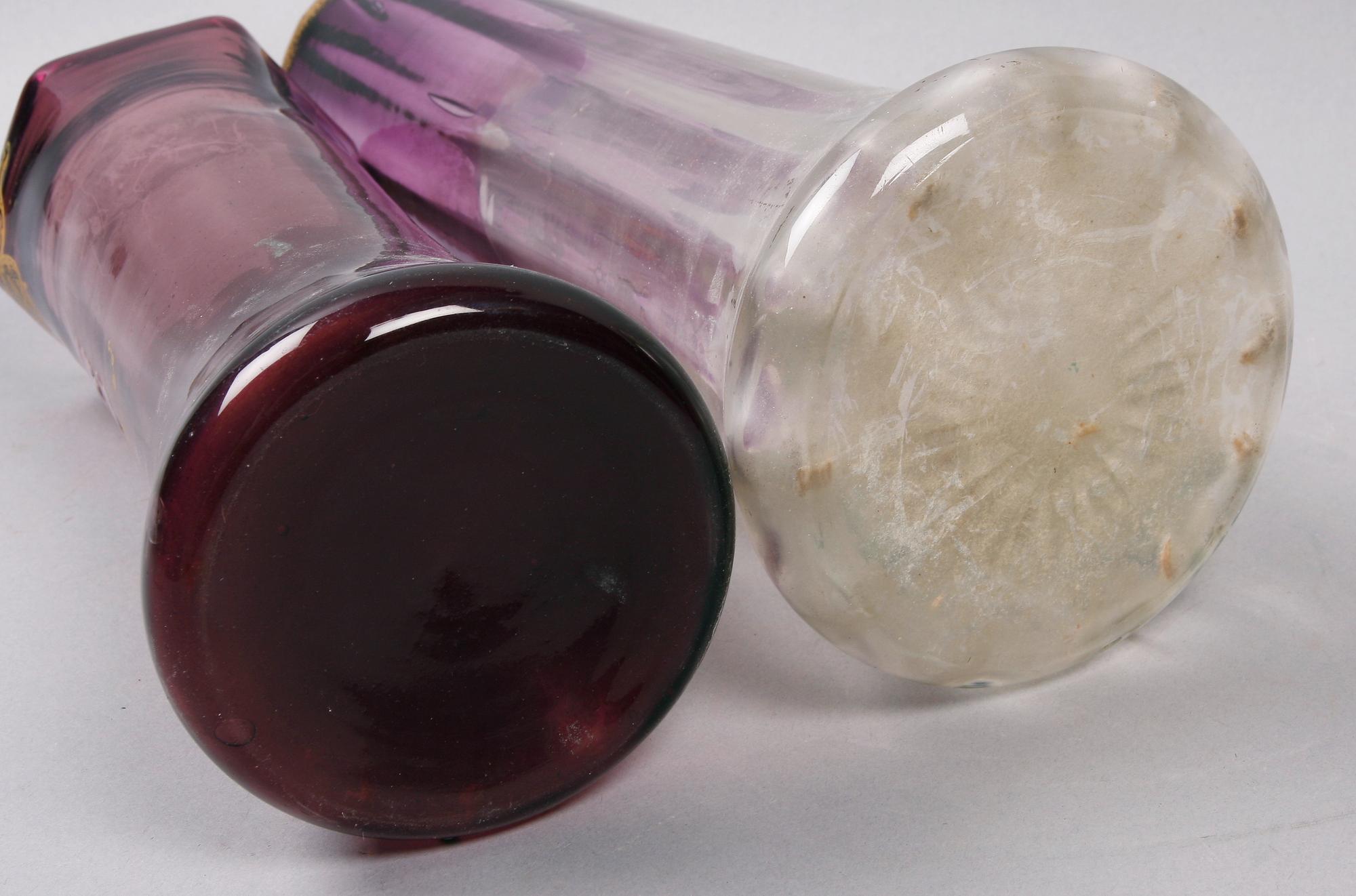 VASER, glas, omkring 1900.