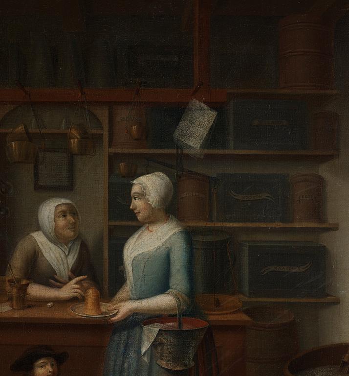 Pieter Cattel, Hos diversehandlaren.