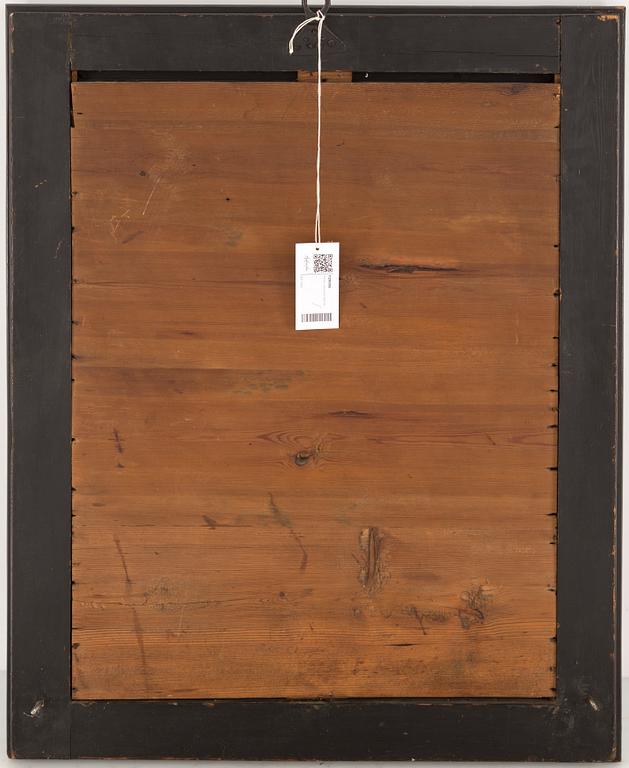 MIRROR, baroque-style, 19th century.