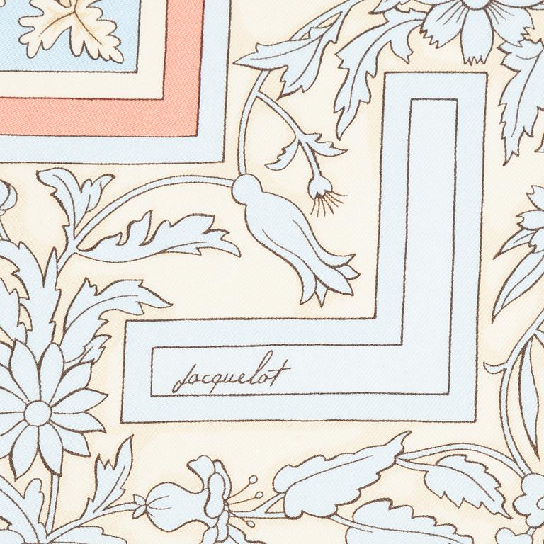 Hermès, a silk scarf 'Joyaux de l'Été'.