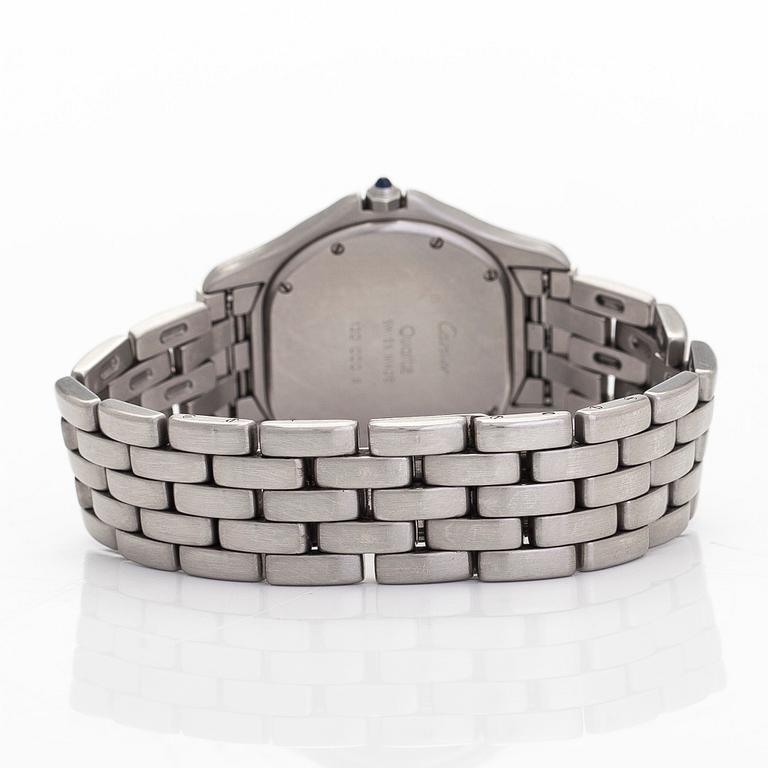 Cartier, Cougar, rannekello, 33 mm.
