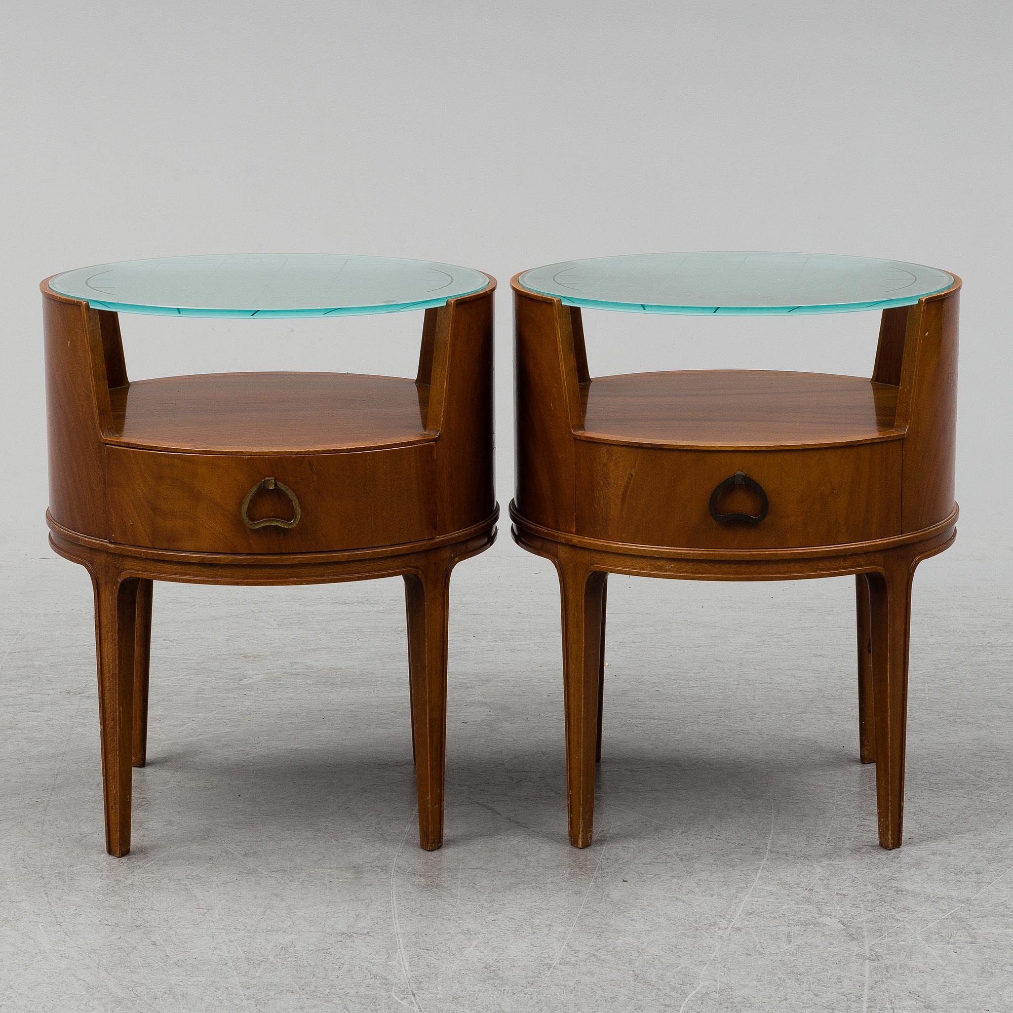 MÖBLER, 6 delar, Swedish Modern, Bodafors möbelfabrik, troligen 1940-tal.