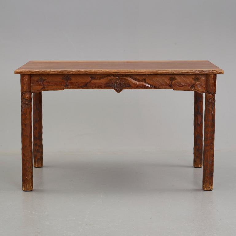 BRÖDERNA ERIKSSON (The Eriksson brothers), attributed to, an Art Nouveau table, Arvika, Sweden ca 1910.