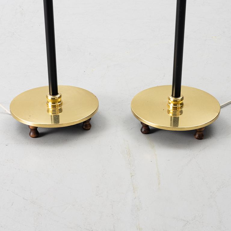 Josef Frank, a pair of model G2564 floor lamps, Svenskt Tenn.