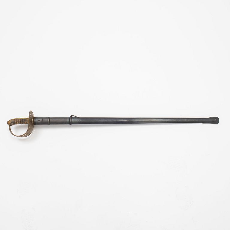 A Swedish cavalry saber.