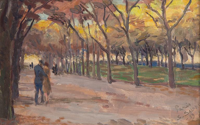 Santeri Salokivi, Romantic Park Walk in Paris.