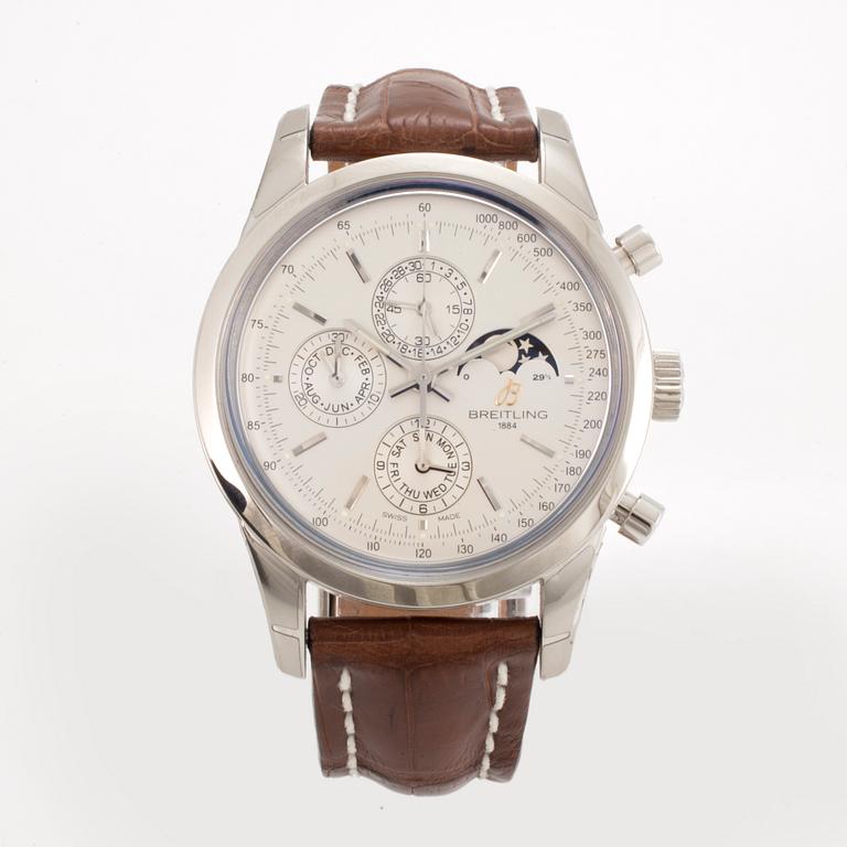 BREITLING, Transocean 1461, chronograph, wristwatch, 43 mm,