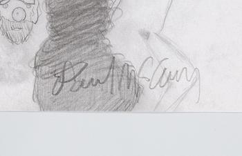 Paul McCarthy, "Coppermeal 1,2,3, 4", fyra litografier.