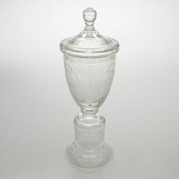 Skål, glas, 1900-talets mitt.