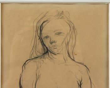 OLLE SKAGERFORS, teckning, sign.