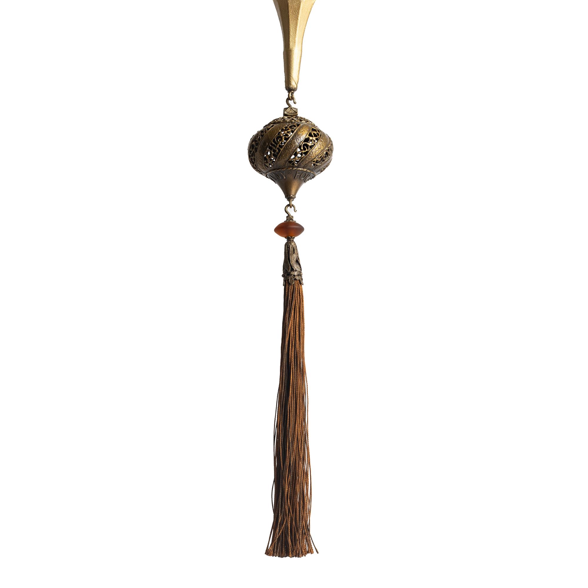 Mariano Fortuny, taklampa, "Scheherazade", Venetia Studium, Venedig, Italien, 2008.
