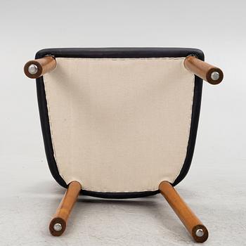 Viggo S. Jorgensen & Hans-Christian Hansen  dining table with 4 chairs, cabinetmaker Erhard Rasmussen, Denmark 1935.