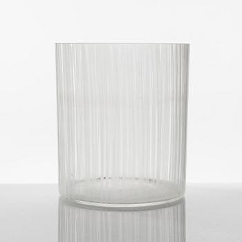 Ingegerd Råman, vas, glas, "Slowfox", Orrefors, signerad.