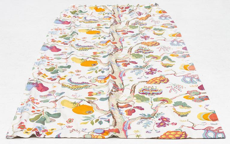 Josef Frank, curtain "Vegetable Tree", Svenskt Tenn.