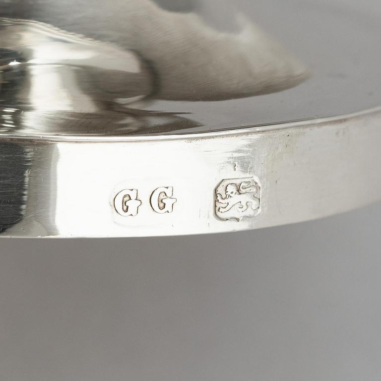 Bordsgarnityr, 3 delar, silver, troligen George Gray, London, England, 1787.