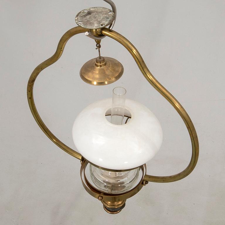 Salon lamp for ships JG Larsen Stockholm 1910s.