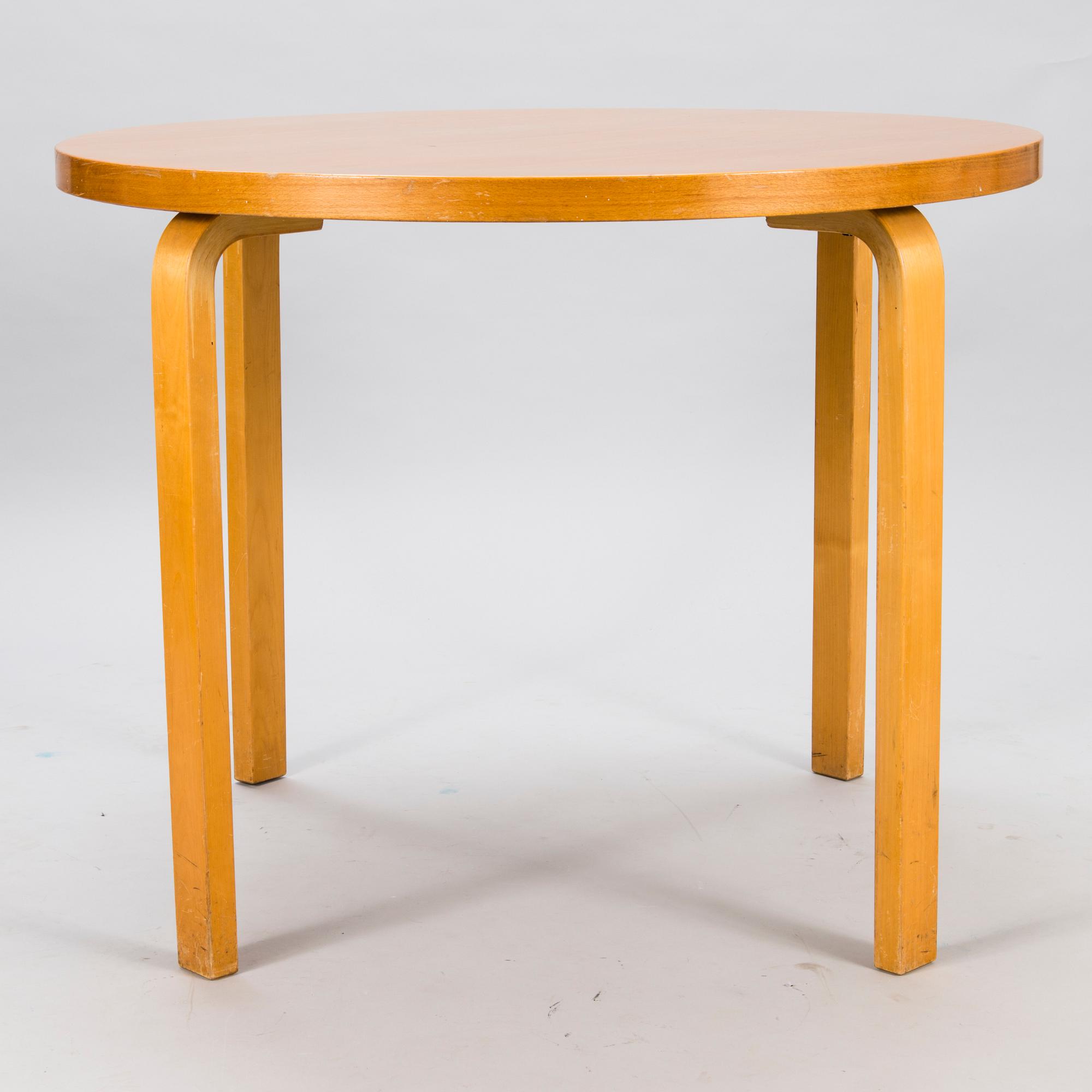 ALVAR AALTO, BORD, modell 90A, Artek, 1900-talets mitt.