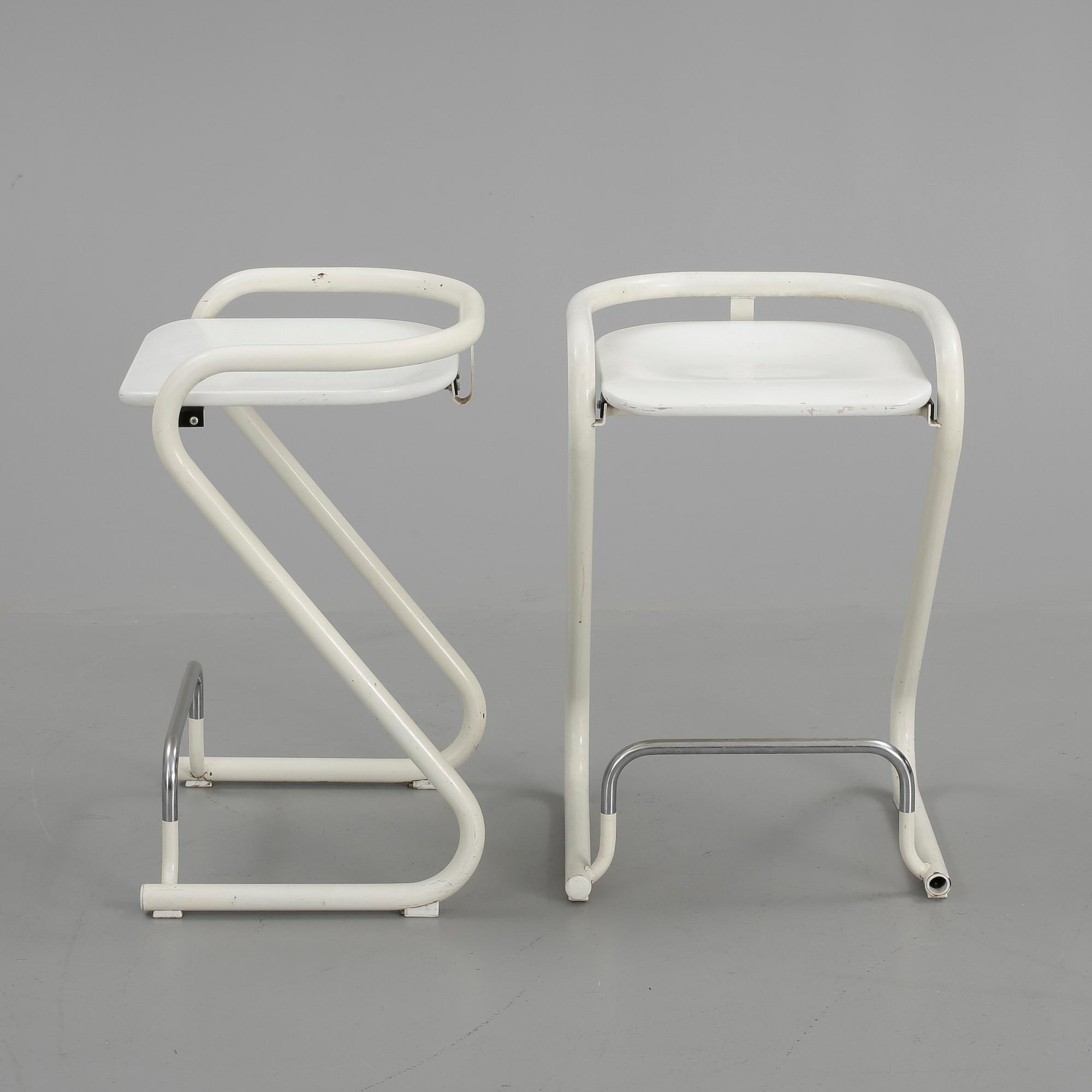 BARSTOLAR, 5 st, "S70-3", Börge Lindau och Bo Lindekrantz, Lammhults.