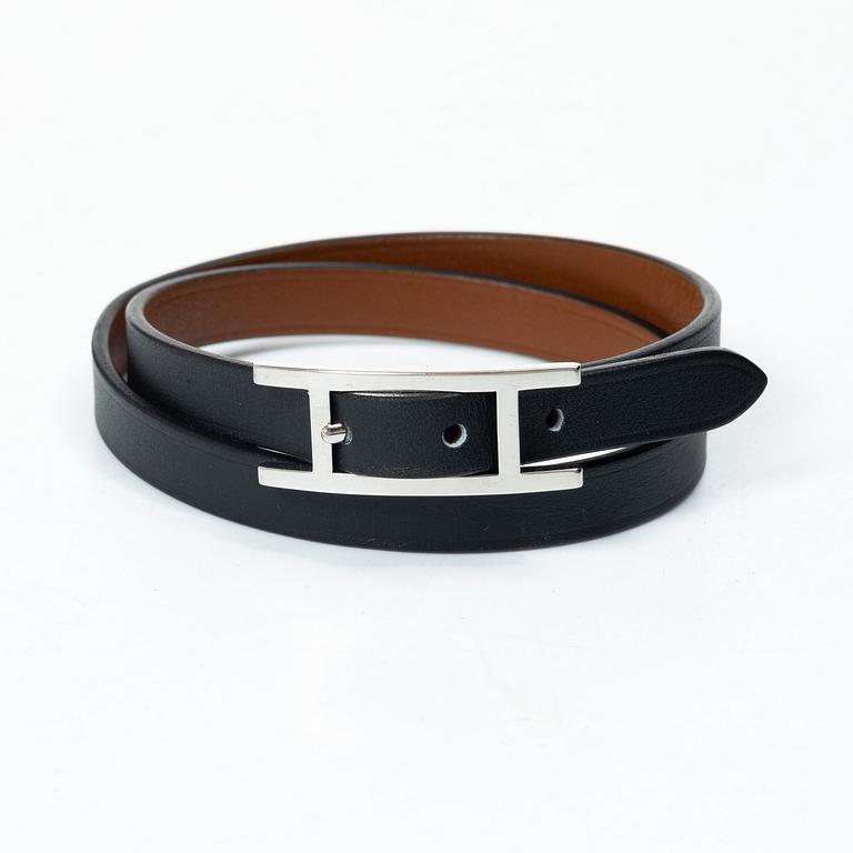 Hermès, bracelet, “Behapi Double Tour”.
