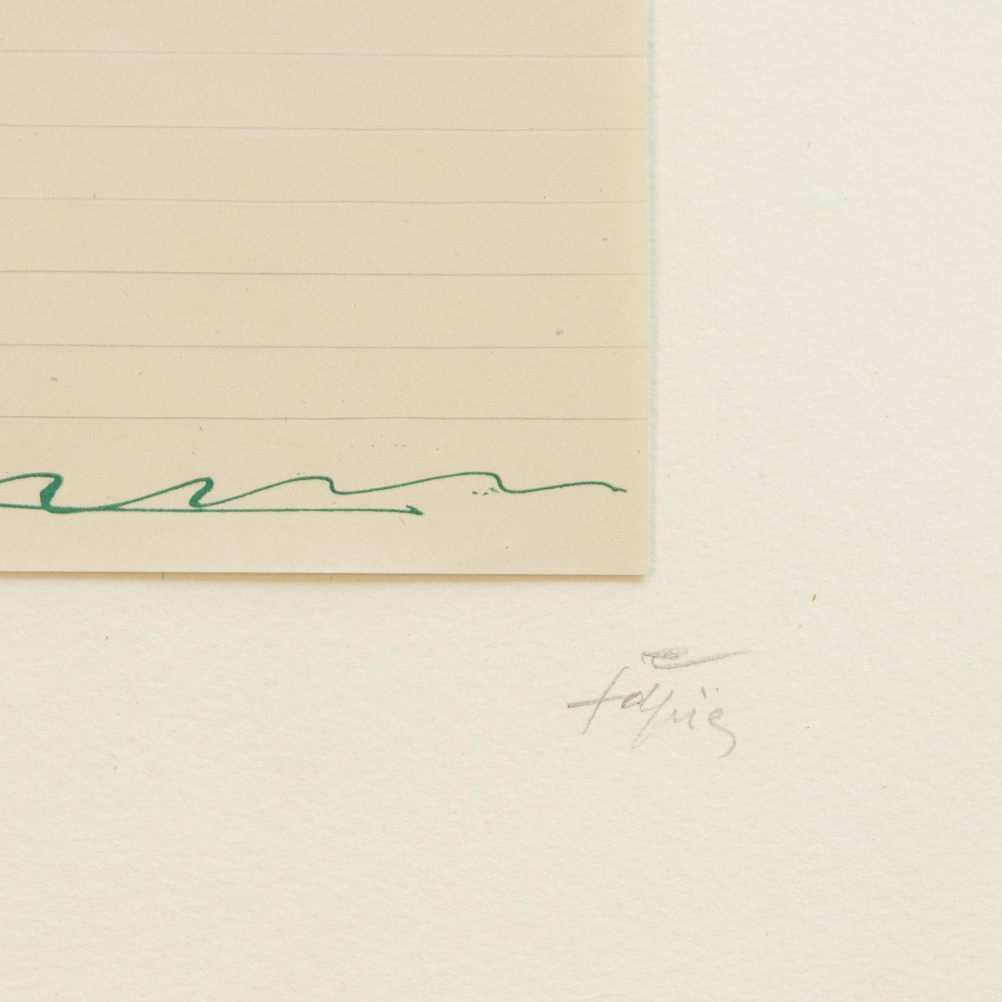 Antoni Tàpies, "El pa a la barca".