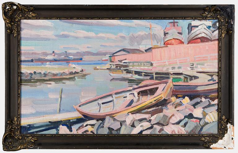 Ali Munsterhjelm, Hamnvy.