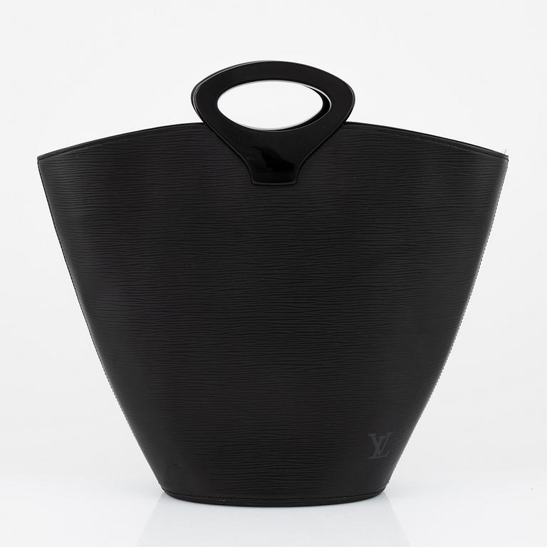 Louis Vuitton, a black epi "Noctambule" tote bag.