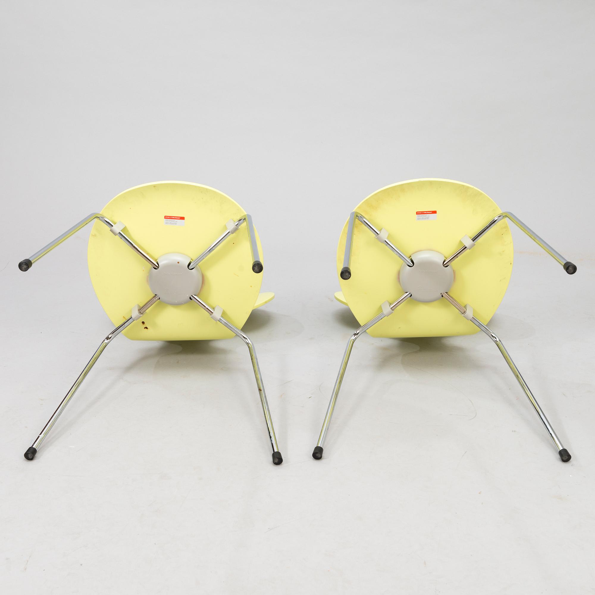 ARNE JACOBSEN, TUOLIPARI, "Myran", 2000-luvun alkua.