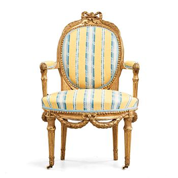 A Danish late 18th century armchair.