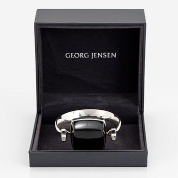 Vivianna Torun Bülow-Hübe, a sterling and qvartz bangle, Georg Jensen, Denmark, design nr 203B.