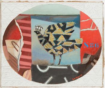 Max Papart, "A bird in the window".