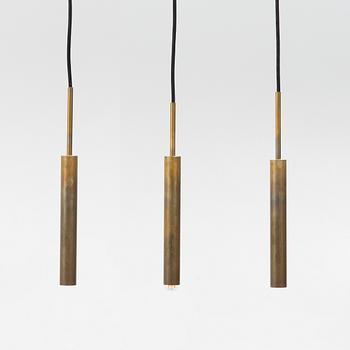 Johan Carpner, a model "3437-6 STAV", ceiling lamp, Konsthantverk AB, Tyringe, Sweden. 21st century.