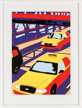 Richard Ryan · RICHARD RYAN, serigrafi, ur serien "Manhattan Octaves", signerad och numrerad 149/250.