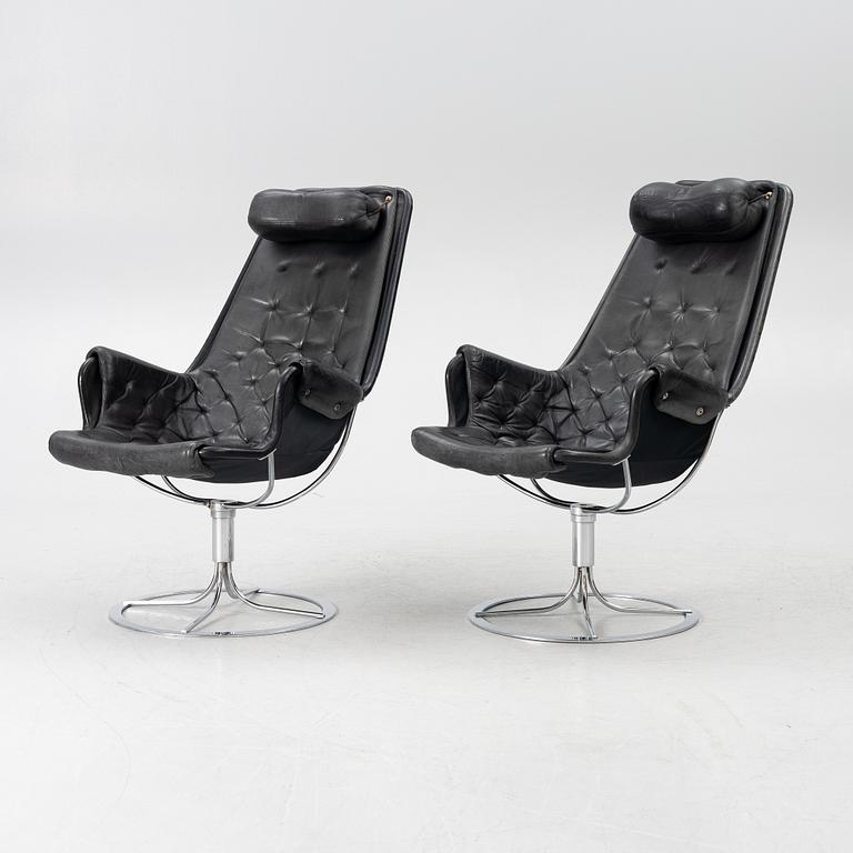Bruno Mathsson, armchairs, a pair, "Jetson", Dux, 1970s.
