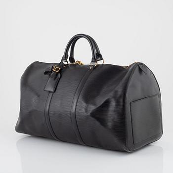 Louis Vuitton, weekend bag, "Keepall Epi 55", 1995.