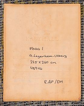 Gunilla Lagerhem-Ullberg, Carpet, Kasthall, Fogg 1, ca 225 x 260 cm.