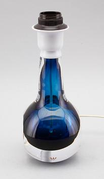 BORDSLAMPA, glas, Kosta, 1900-talets andra hälft.