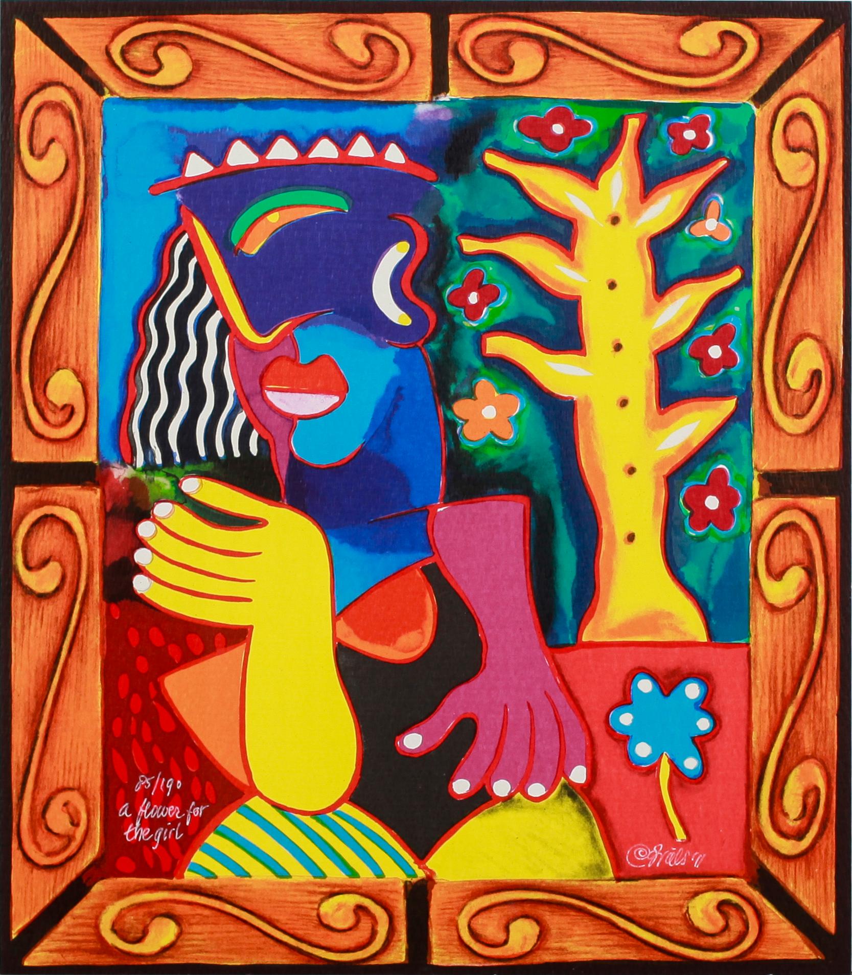 CLEMENS BRIELS, färglitografi, signerad och numrerad 85/190.