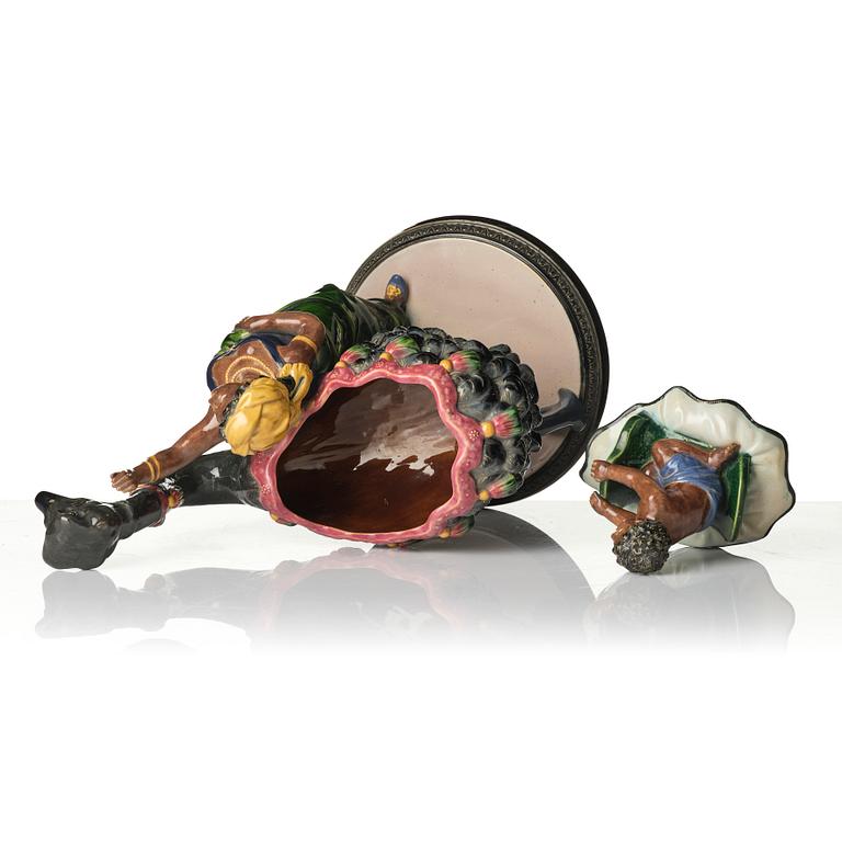 A table centerpiece, Gerbing & Stephan, Germany, late 19th century.