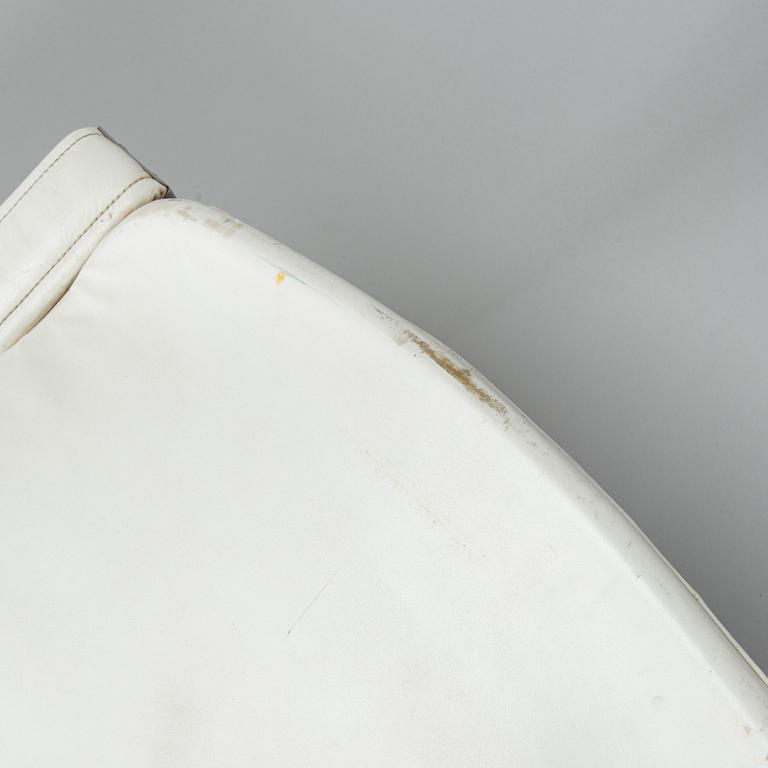 Ilmari Lappalainen, a "Pulkka" easy chair and ottoman for Asko, designed year 1968.
