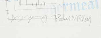 Paul McCarthy, "Coppermeal 1,2,3", 3 lithographs.