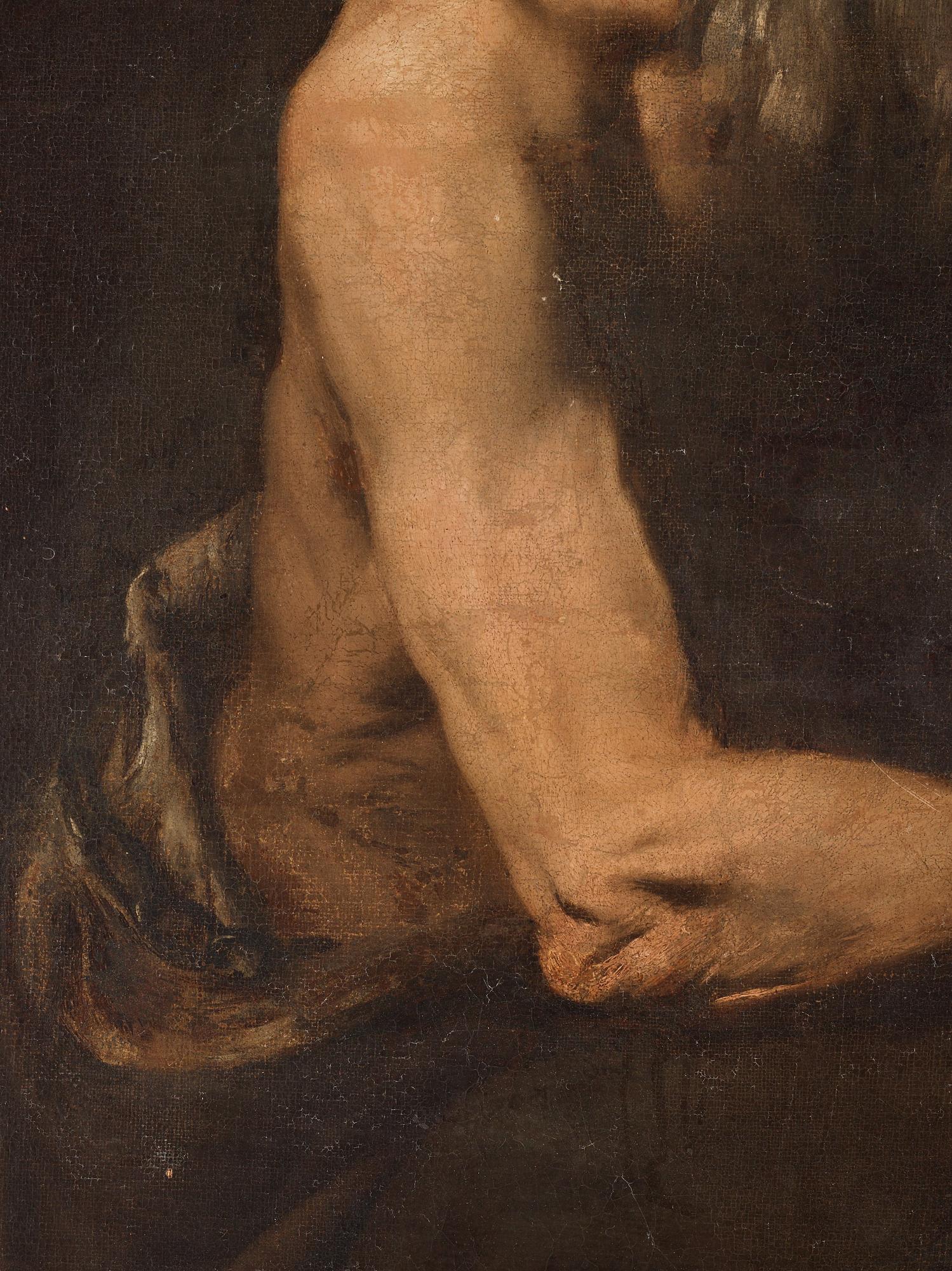 Jusepe de Ribera Follower of, Saint Paul of Thebe.