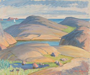 Johannes Gebhard, Maisema.