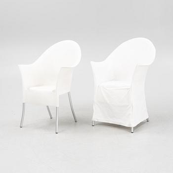 Philippe Starck, stolar, 6 st, "Lord Yo", Driade, omkring år 2000.