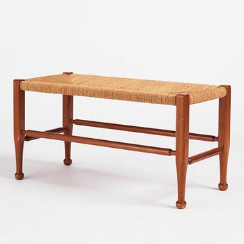 Josef Frank, bänk, modell "2009", Firma Svenskt Tenn 1900-talets mitt.