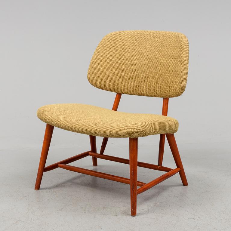ALF SVENSSON, fåtölj, "Teve", Ljungs Industrier, Bra Bohag, 1950-tal.